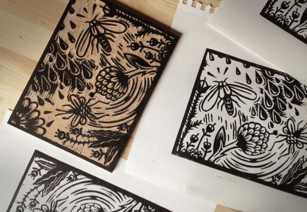 Image for event: Making Miniature Insect Prints