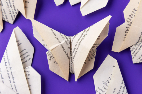 Image for event: Recycled Book Origami