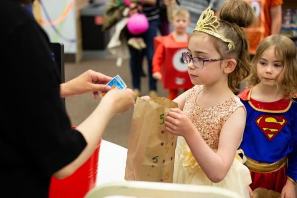 Image for event: Trick or Treating in the Library