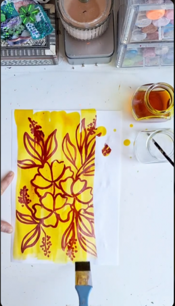 Image for event: Turmeric Painting &amp; Natural Dyes Workshop